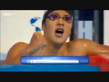 世界水泳バルセロナ 男子400M 個人メドレー 萩野公介 瀬戸大也