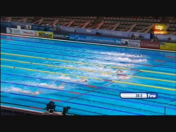世界水泳バルセロナ 女子 100M 自由形 決勝
