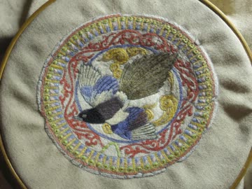 【十二国記】丕緒の鳥のティーコゼ作った