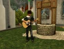 【Sims3でAPﾍﾀﾘｱ】親分がひたすらギターを弾くだけ -2-
