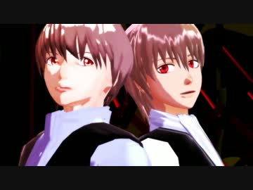 【MMD銀魂】W沖田総悟【HYBRID】