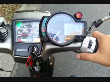 スーパーカブ50カスタム　KOSO RX2Nメーター　取り付け　走行テスト