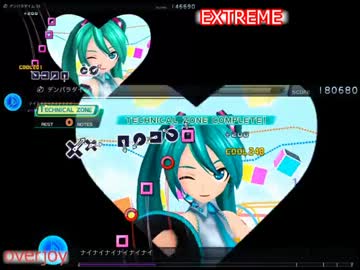 【初音ミク-ProjectDIVA-F】デンパラダイム（2画面比較）コラボエディット