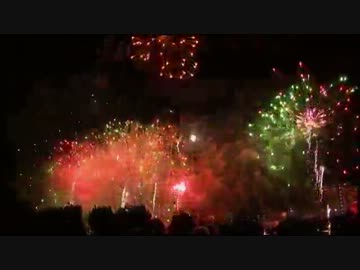 2013年　花火第一弾！１００回記念 宝塚観光花火大会