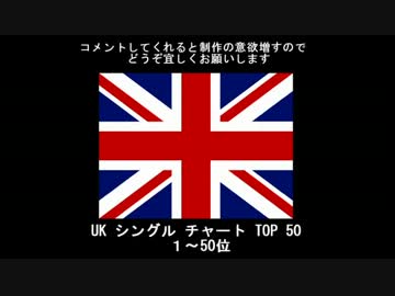 【最新】2013年8月10日付UK 50チャート+UKアルバムチャート+豪チャート＋α