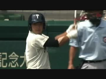 大阪桐蔭　2者連続 &amp; 2打席連続本塁打　　森（2本） 近田