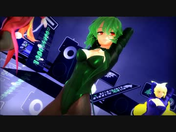 【MMD】東方バニー三人でGirls(改定版)