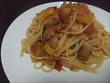【夏の旬】夏野菜のラタトゥイユパスタ