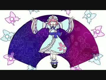 【東方】win版キャラでナイトフィーバー【手描き】線画・ベタ塗り編