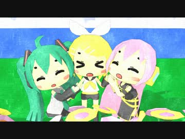 【第11回MMD杯本選】∞がつ◇にち　どんぶ…リンちゃんなう！