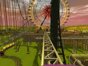 RCT3で作った普通のコースター