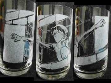 【進撃の巨人】兵長を彫ってみた【痛グラス】