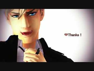 【黒染めメガネの団長とお菓子】エルヴィン【進撃のMMD】