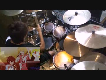 【じん（自然の敵P）】 オツキミリサイタル を叩いてみた by.わったん