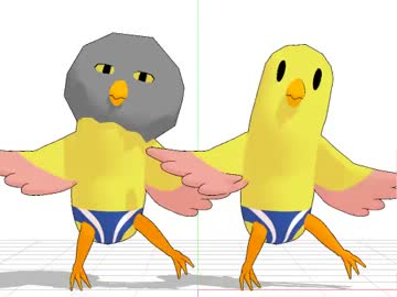 【MMD】シークレットイワトビちゃん配布する【Free!】