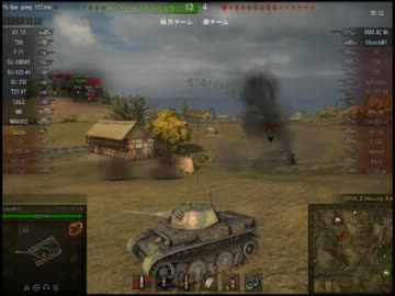 ゆっくりｵﾌﾞｻﾞたんく　その１　疾風怒濤！独軽戦車ルクス！！