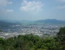 禅定寺前山へ車で登ってみた《山口県・小郡市街を一望》