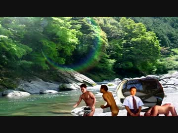 夏を満喫する先輩