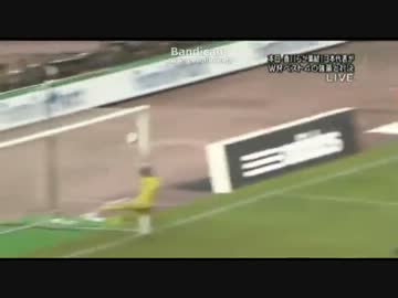 キリンチャレンジカップ2013 ウルグアイ戦 本田のFKで2点目