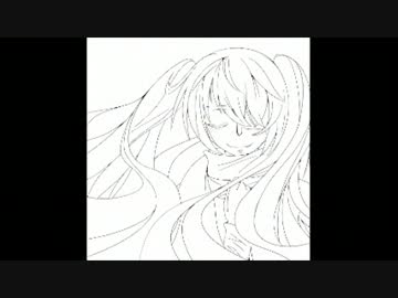 非常に似ていない初音ミクちゃん描いてみた。
