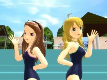 【MMD】プールサイドでスイートマジック