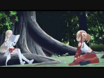 【第11回MMD杯本選】アスナ/シリカ【モデル配布】