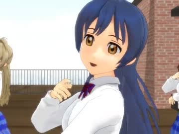【MMD】ラブライブ！　園田海未　夏休みだよ！βモデル配布