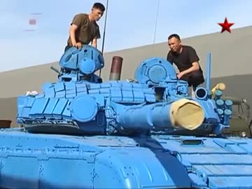 【ロシア】 戦車バイアスロン 【戦車道】