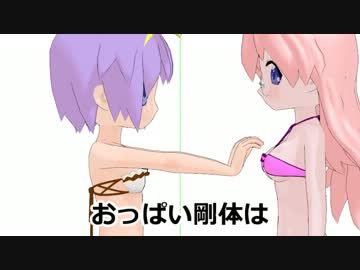 【第11回MMD杯本選】おっぱい剛体は小さい方が揺れるんです