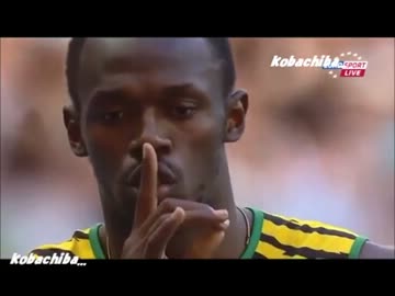 ウサイン・ボルト 飯塚翔太 世界陸上 男子陸上200メートル準決勝(2013.8.16)