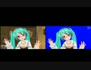 こっち向いてBaby　ノーマルPVとBBのパンチラ比較