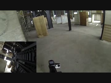 2013.08.03 特区 FPS Airsoft TDM1 サバゲーをFPS風に撮ってみた 