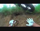 【バイク車載動画】車載カメラを付けてトライアルバイク
