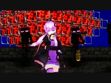 [girls]ゆかりさんにお城で踊ってもらったよ[MMD]