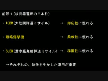 【基礎講座】核戦略