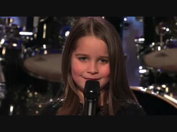 アメリカのTV ⑥ 6歳幼女の歌に観客唖然 【America's Got Talent】