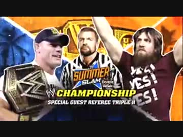 【WWE】ジョン・シナｖｓダニエル・ブライアン【SS】