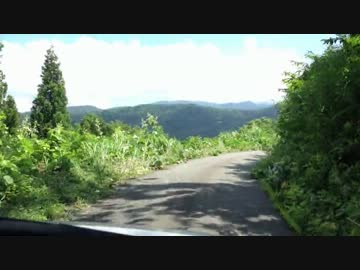 長野の田舎道ドライブ　その４５ 国道？ 酷道？ 403号線を走る編