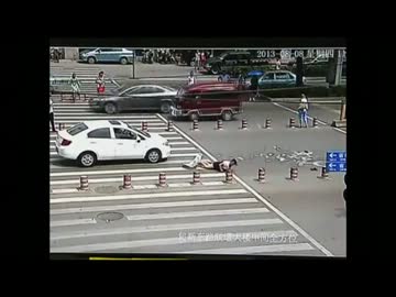 リアルGTA　中国　交通事故