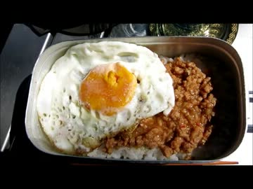 【外あそび】タイ風缶詰ごはん【なんだかスパイシー】