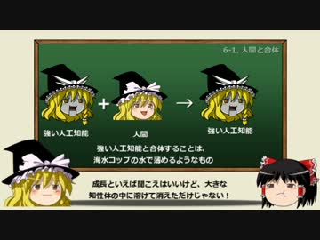 【人工知能】ゆっくりをねらえ！技術的特異点講座　第6回