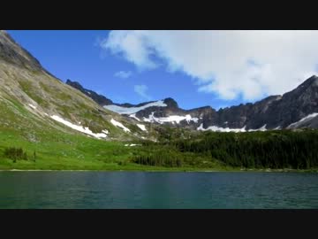 【一人旅】 カナダの大自然・ロッキー山脈風景動画