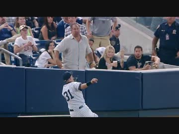 イチロー 4000本安打達成後も試合中守備でみせるファインプレー 2013/8/22