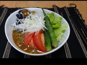 【冷たい料理祭】冷やしカレーうどん