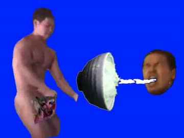 食事をする野獣BB.PHZ