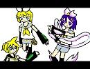 リンたちにニコニコ動画英雄傳.rpgを演じてもらった