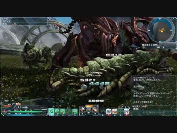 [pso2]ゲッテムハルトのナックル特訓　ナベⅡＴＡ　７：２８