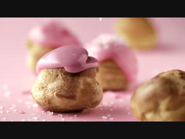 【Carte Noire】レシピ撮影：プチシュークリーム