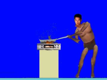 焼き飯を作る野獣BB.PHZ　とetc