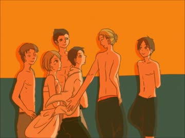 【進撃手描き】Wir entdeckten das Meer【とっておきの貴方へ贈ります】